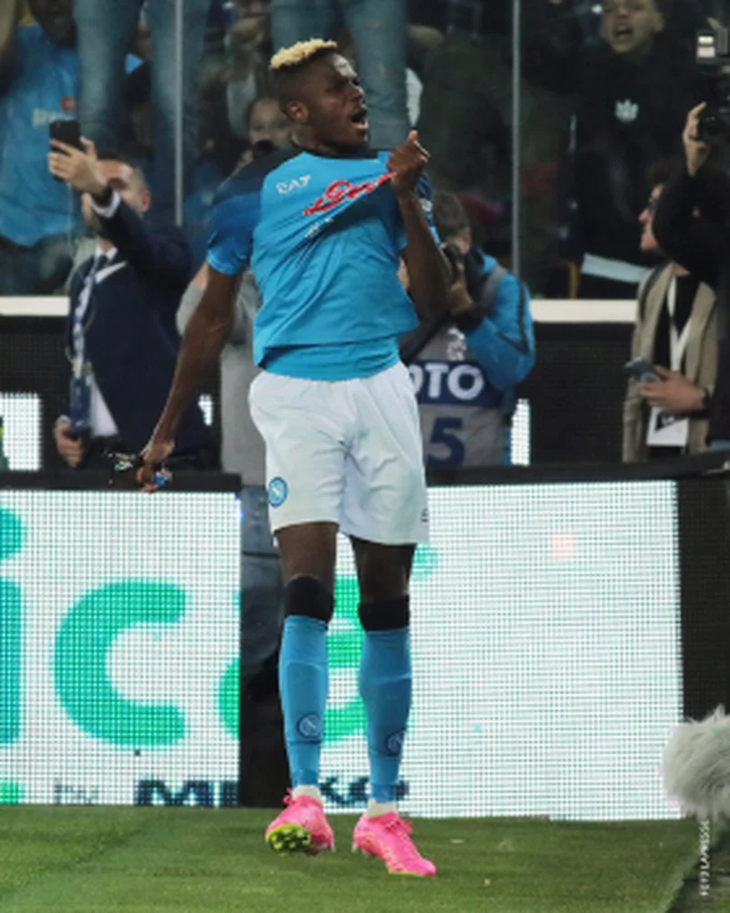 Osimhen scores title-winning goal as Napoli's 33-year wait for Serie AÂ  crown is overÂ 