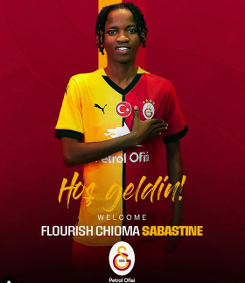 Confirmed: Super Falcons striker joins Osimhen at Turkish club Galatasaray 