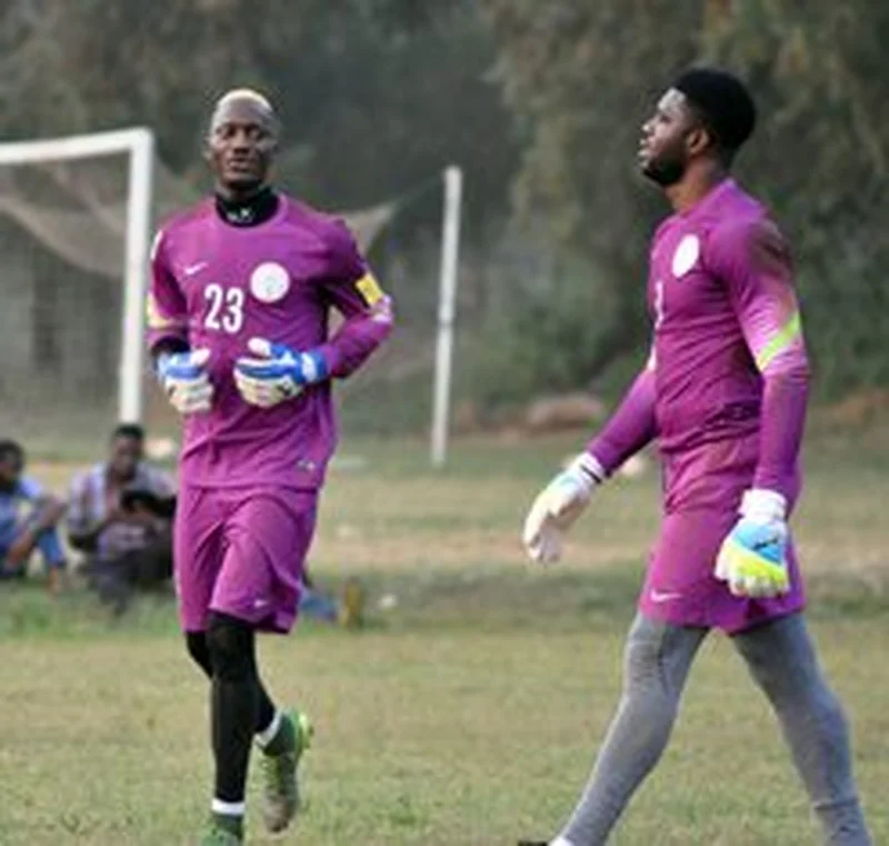 Is Akpeyi Rohr Anointed Goalkeeper? Training With NO 1 Kit, Alampasu 23 