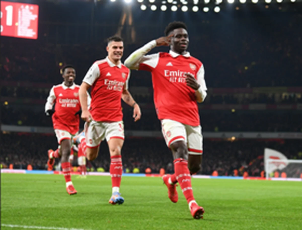 Saka labeled GOAT by Arsenal-owned GK OkonkwoÂ after winger's best goal of his career
