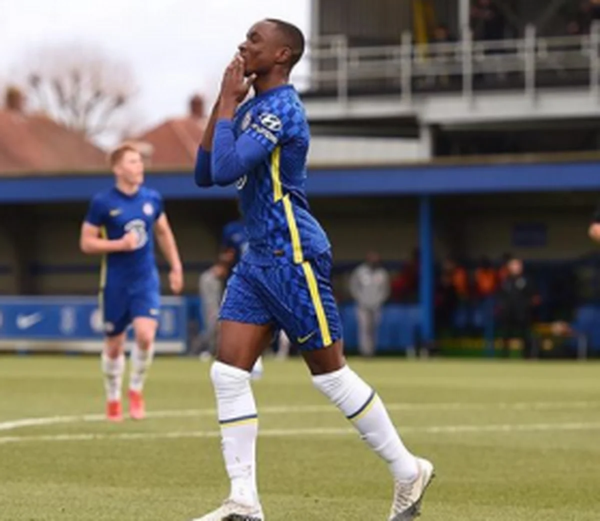 Flying Eagles-eligible wing-back on target for Chelsea XI in 5-0 win against Coventry U21s