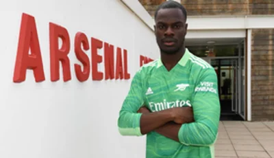 Official : Promising Anglo-Nigerian goalkeeper returns to parent club ArsenalÂ 
