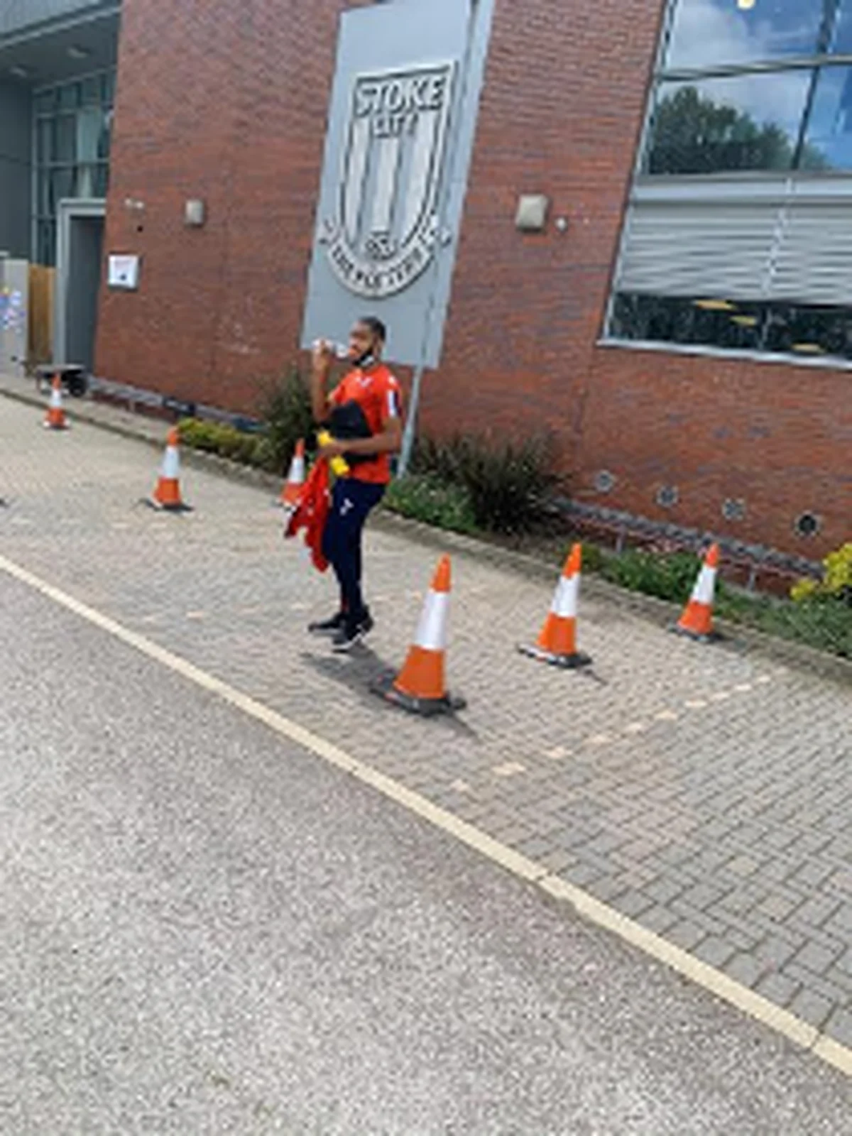 New Stoke City Signing Udanoh Resumes Pre-Season Training 