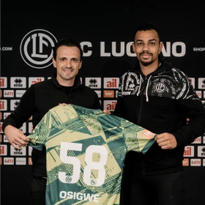Official : FC Lugano sign 2020 Super Eagles inviteeÂ Sebastian Osigwe to contract extensionÂ 