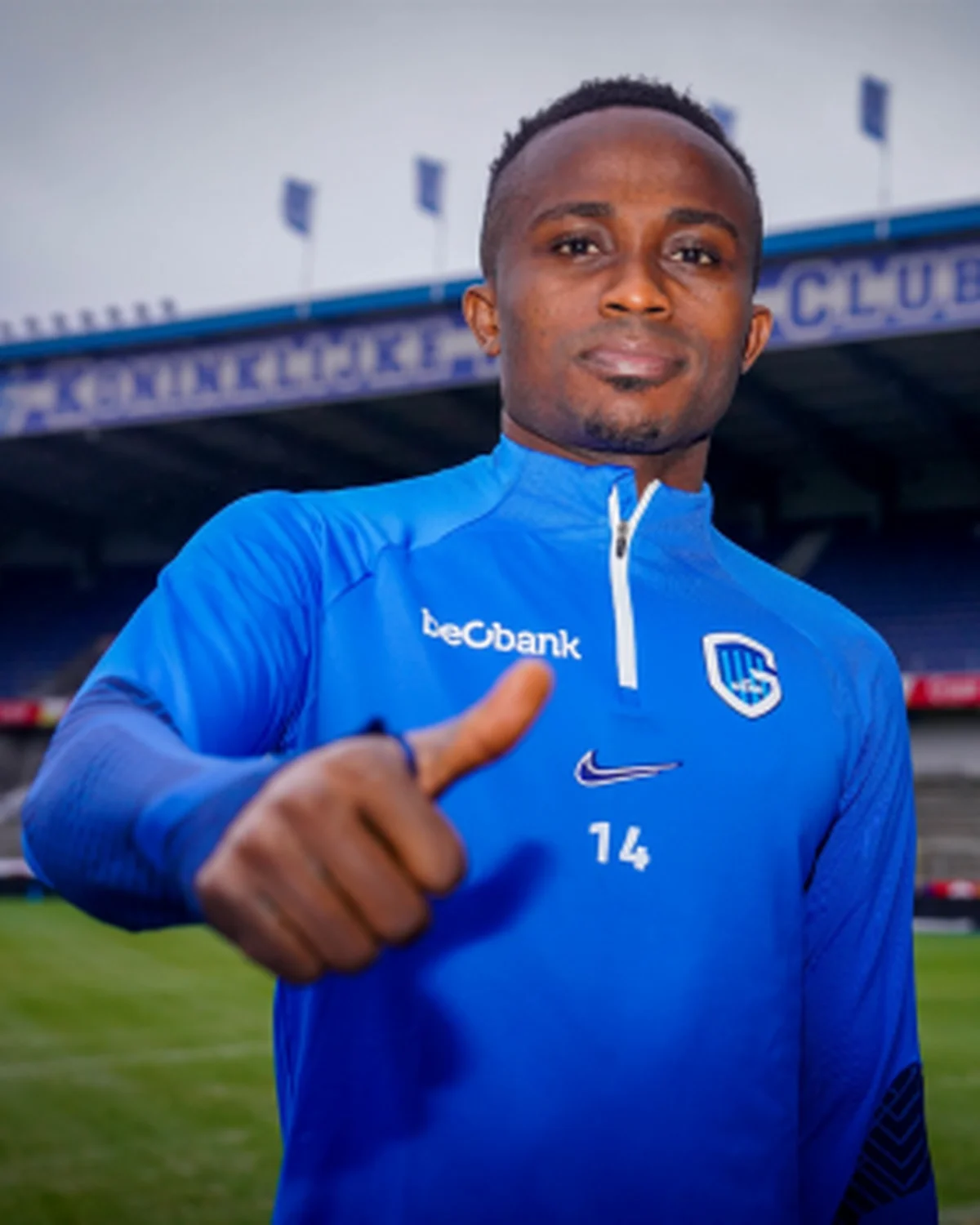 Back-to-back goals for Racing Genk's former Nigeria U20 international Yira Sor