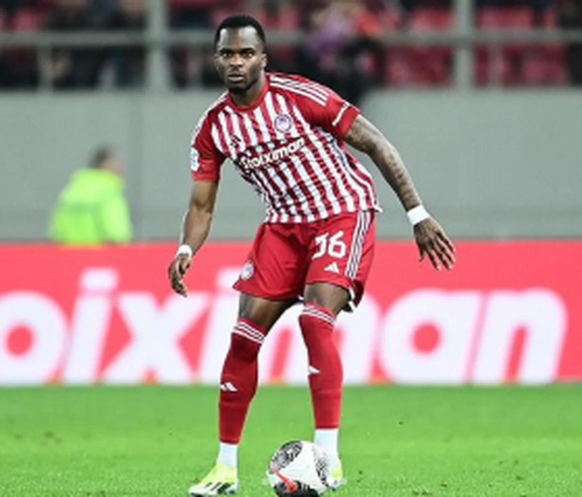 20yo Super Eagles-eligible central defender Abbey makes his debut for Greek giants OlympiakosÂ 