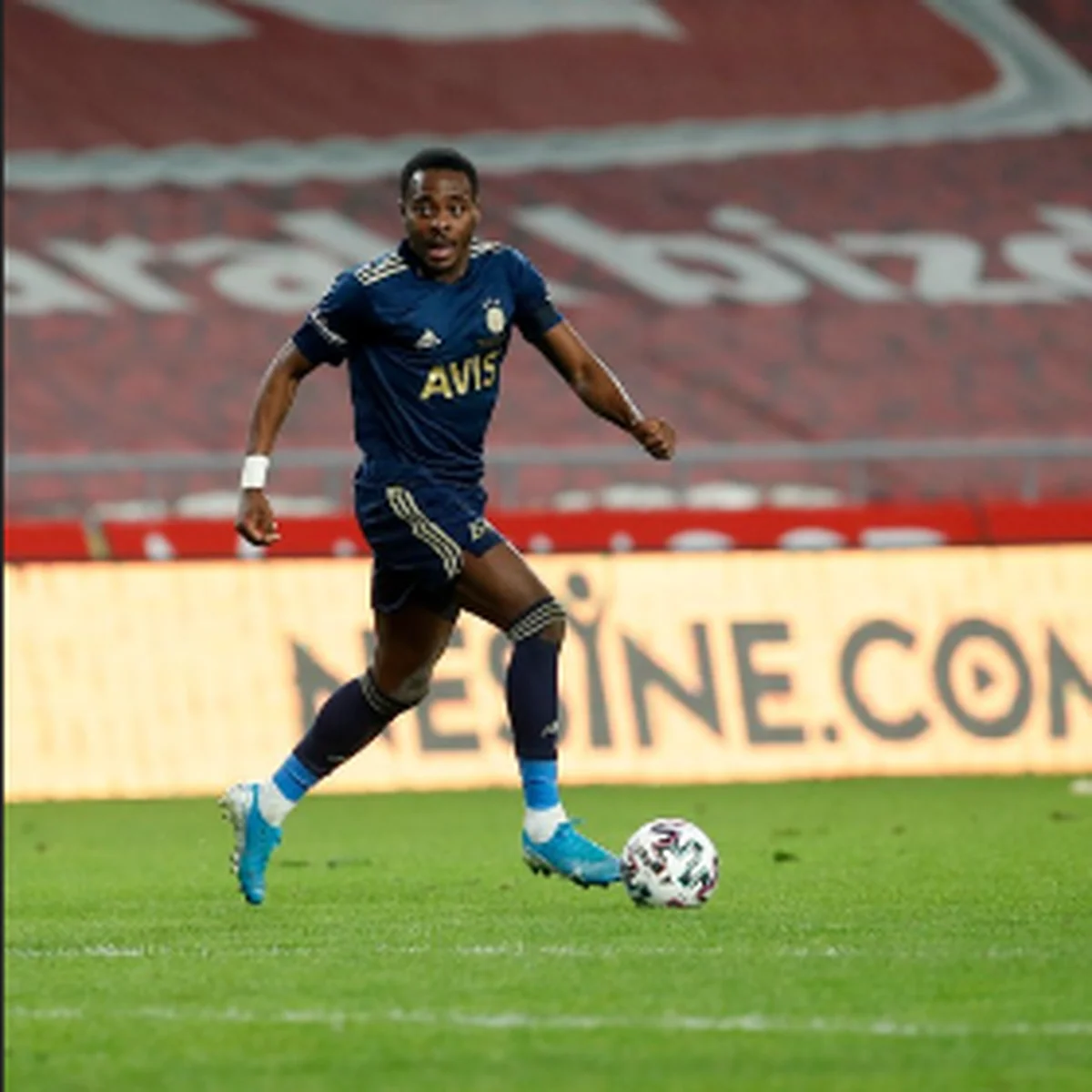 Osayi-Samuel reacts after scoring his first goal in Fenerbahce colours 