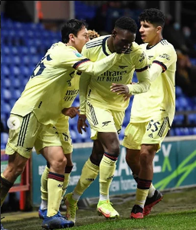 EFL Trophy : Arsenal captain Balogun on target in win vs Ipswich Town