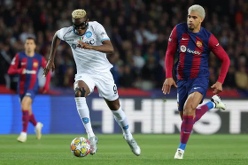 UCL: Osimhen and Napoli teammates miss out on N17.39b+ reward after 3-1 defeat to BarcelonaÂ 