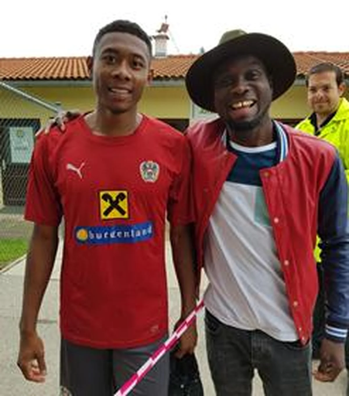 The One And Only Alaba, West Ham's ArnautoviÄ‡ Visit Super Eagles Training Camp