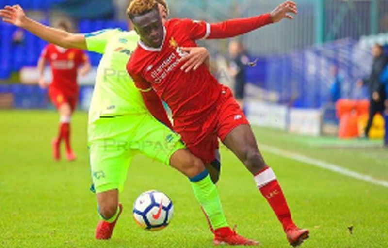 PL2 Liverpool 1 Tottenham 1 : Adekanye Scores, Eyoma Sent Off After Two Minutes
