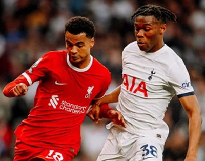 'Wasn't even a foul' - Ex-Liverpool fullback claims Tottenham star Udogie didn't deserve to be bookedÂ 