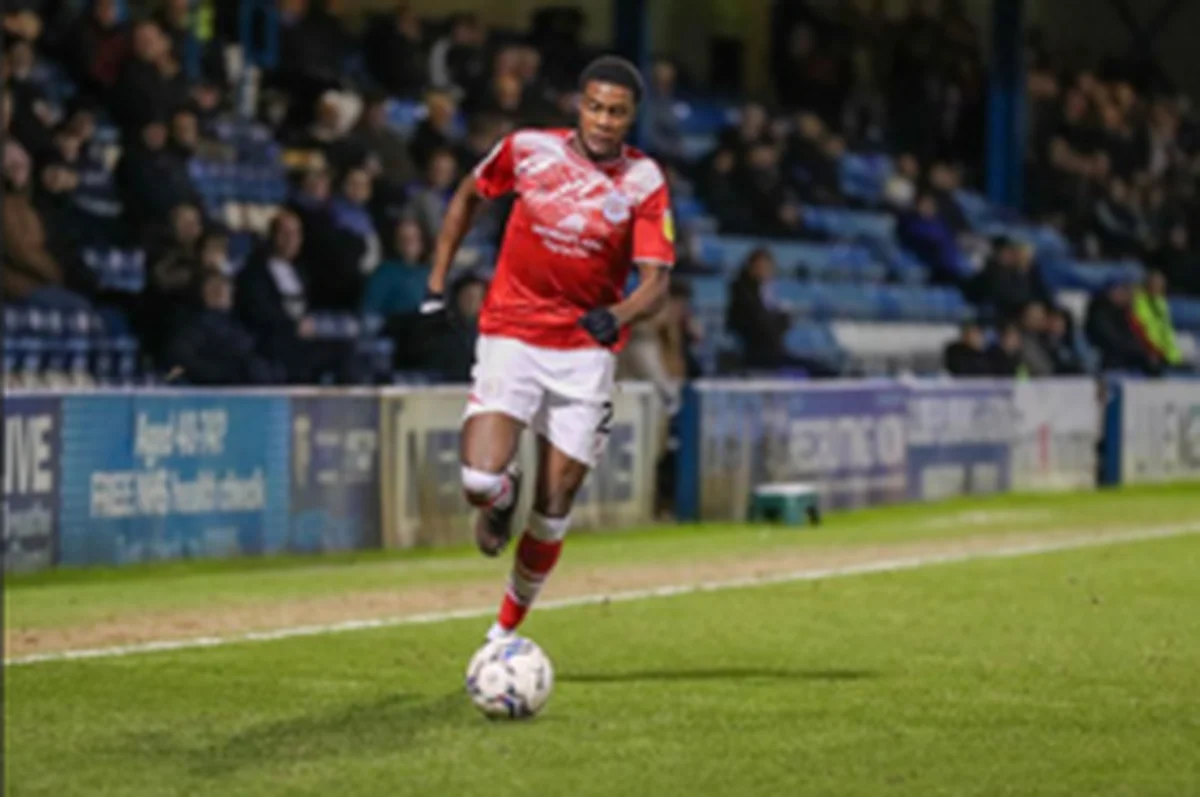 Arsenal-owned Anglo-Nigerian wing-back stars on his professional debut for Crewe Alexandra 