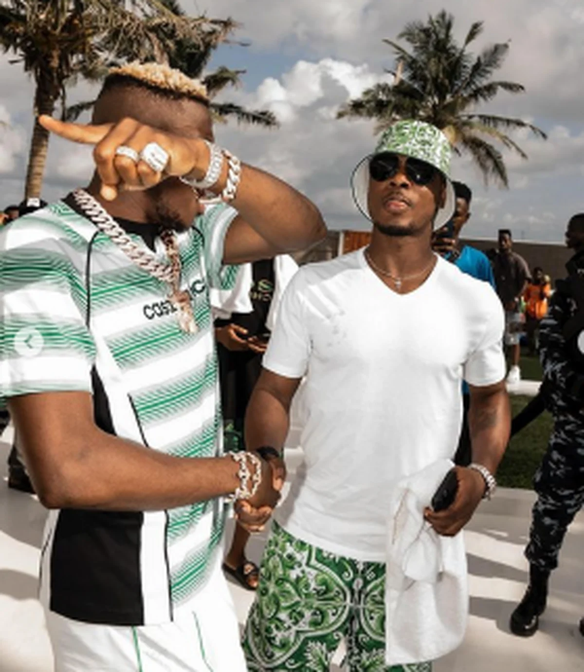 Fact check: Was there a personality clash between Super Eagles players during Osimhen's beach party?Â 