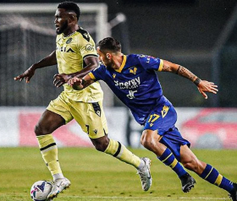 Tottenham loanee, Super Eagles star help Udinese equal Barcelona's winning streak 22-23
