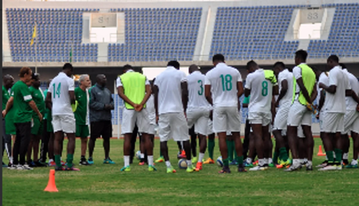 Moses Heads To Training, Nigeria & Cameroon Have Workout At Nest Of Champions 