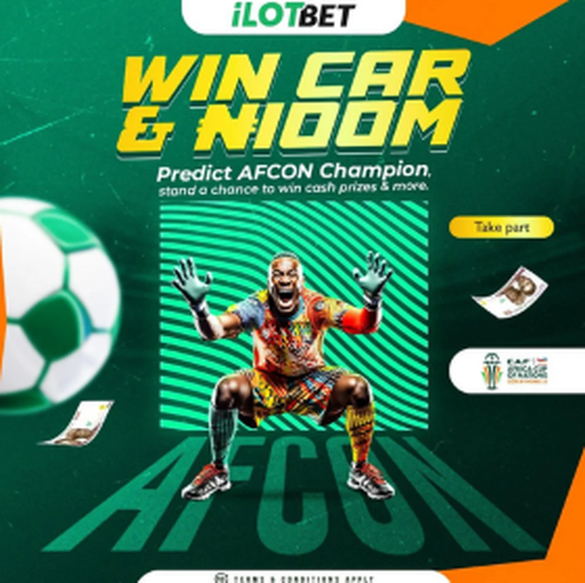â‚¦80 million left! Can you claim your share in iLOTBET's AFCON prediction rush?