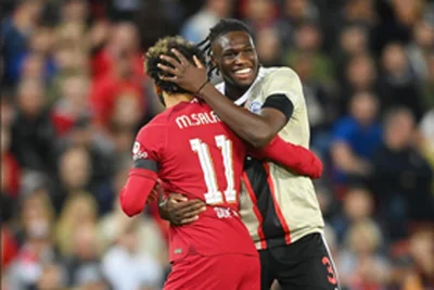 Liverpool 2 Ajax 1 : Bassey faces off with Salah as Matip strikes late to earn Reds victory  