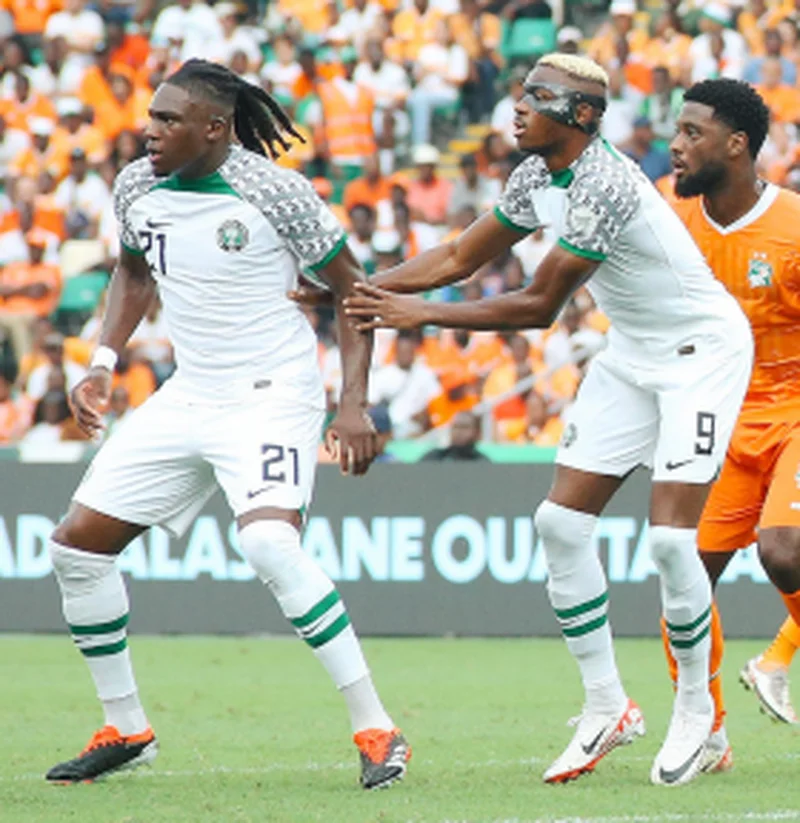 Photo confirmation the (Super) Eagles have landed: Iwobi, Bassey resume training at FulhamÂ 