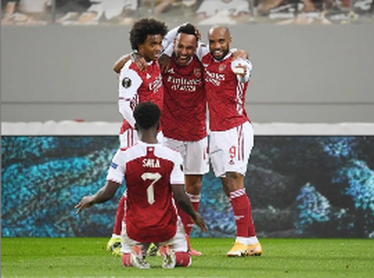 Seven Arsenal products of Nigerian descent hail ex-Super Eagles target Saka after starring vs Benfica 