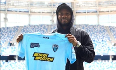 Photo confirmation : Super Eagles striker completes move to Russian Premier League club