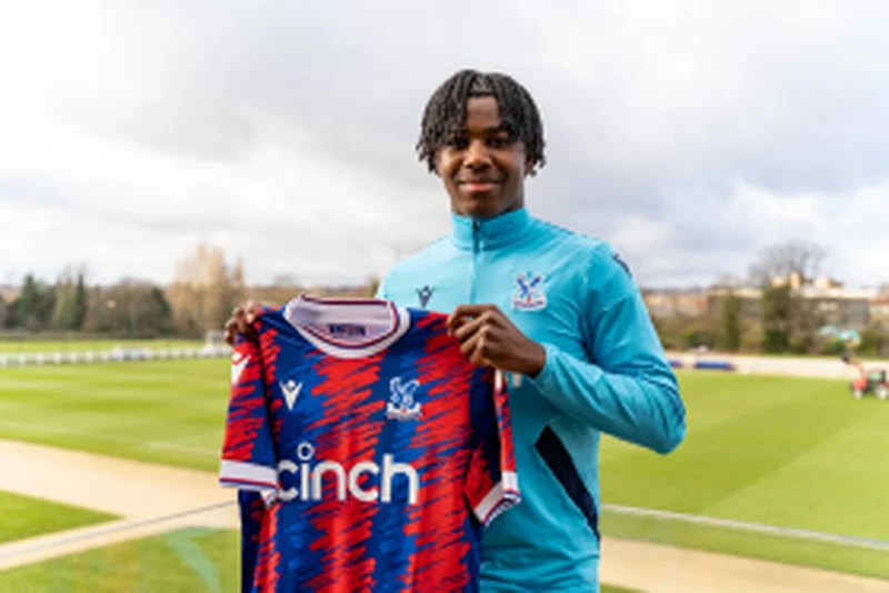 Crystal Palace's Irish-Nigeran striker scores on PL2 debut after training with first team