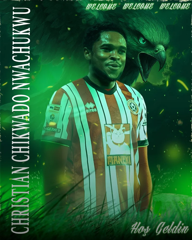 Official: Sheffield United loan out Nigerian forward to Turkish club Serikspor