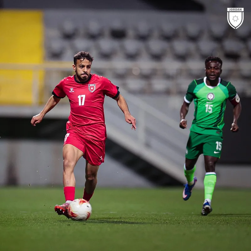 Jordan 2-2 Nigeria: Super Eagles held by Al-Nashama despite goals from Simon and Fernandez