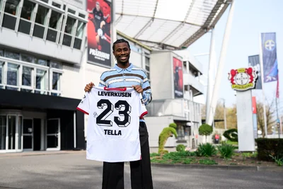 Confirmed: Nigeria winger Nathan Tella signs new contract with Bayer Leverkusen