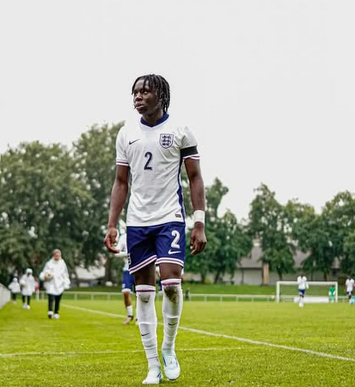 Son of former Super Eagles striker provisionally cap-tied to England after competitive debut for Young Lions
