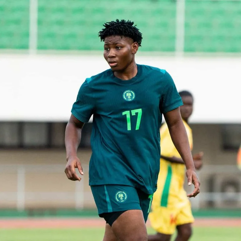 Super Falcons striker follows in Aina, Awoniyi, Dennis' footsteps with first goal for Forest at City Ground