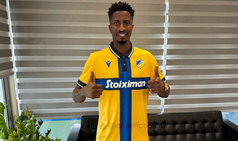Length of contract signed by Super Eagles forward revealed by Cypriot giants APOEL