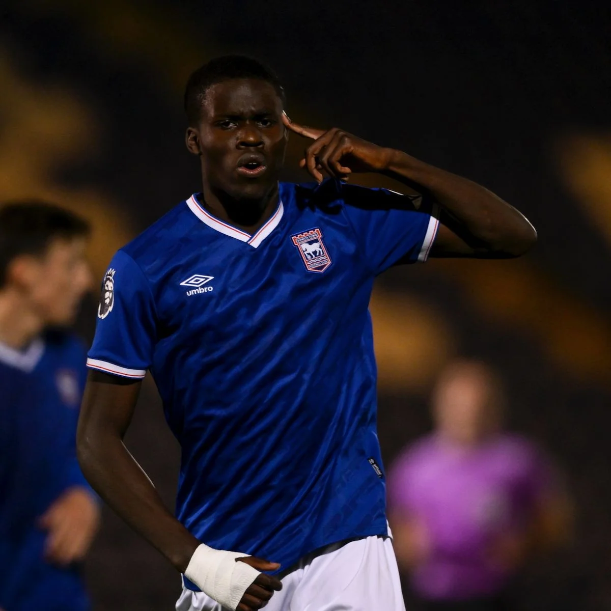 Forward whose grandfather represented Nigeria wins Ipswich Town Academy POTY