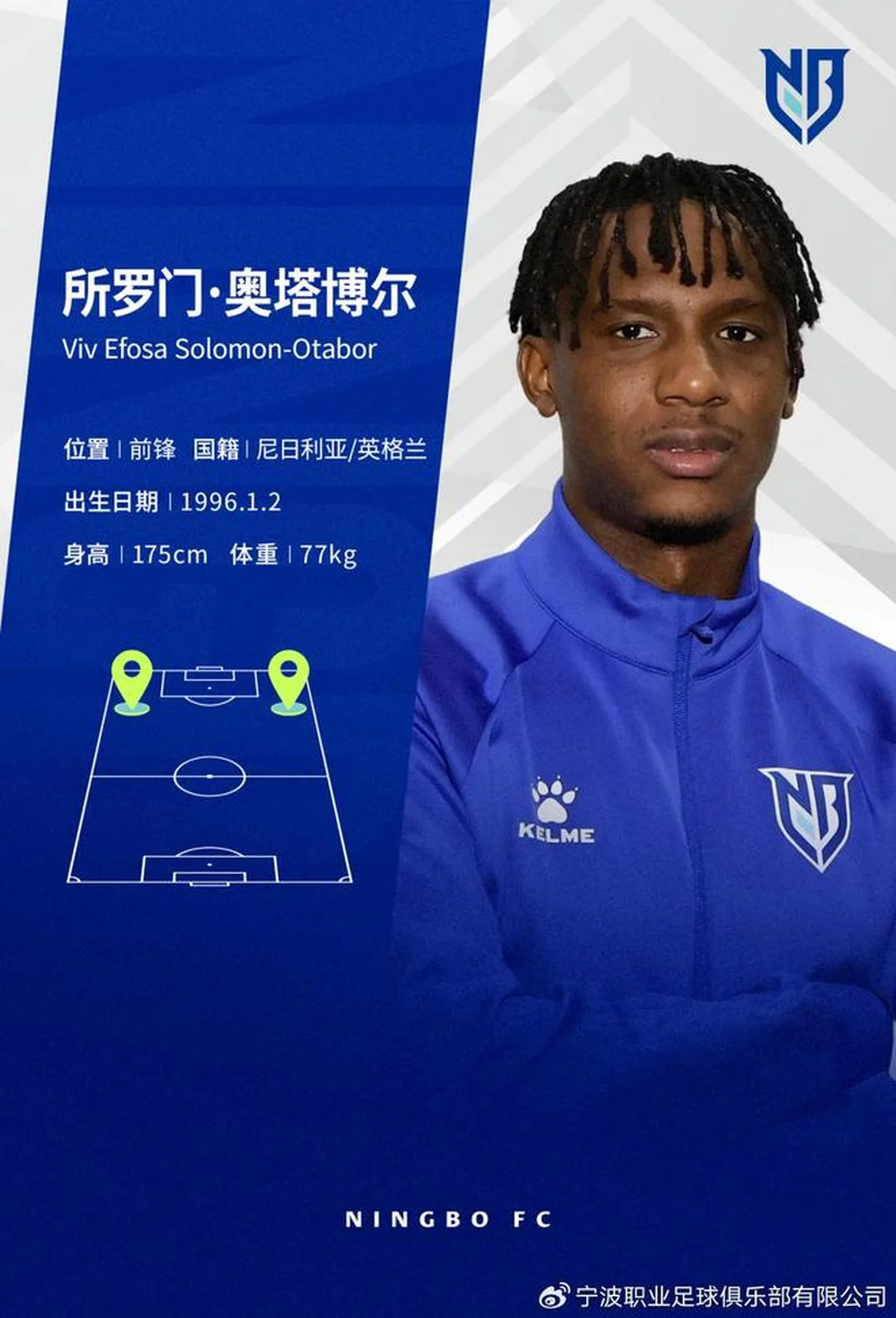 Done deal: 2019 Super Eagles invitee no longer a free agent after transfer to Chinese club Ningbo FC