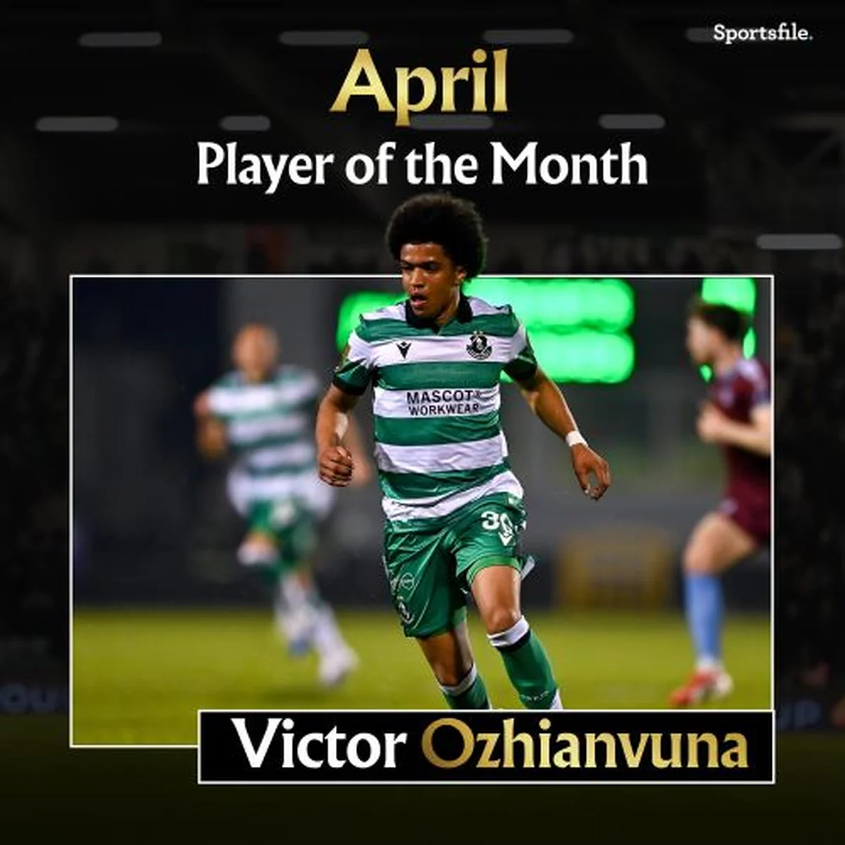 Future Arsenal player Ozhianvuna named Shamrock Rovers POTM for the first time