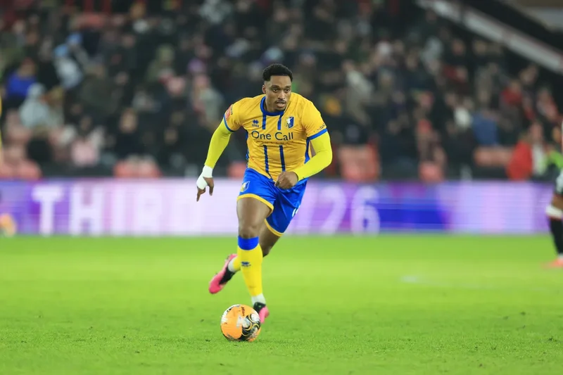 Confirmed: Ibadan-born striker released by League One club Mansfield Town