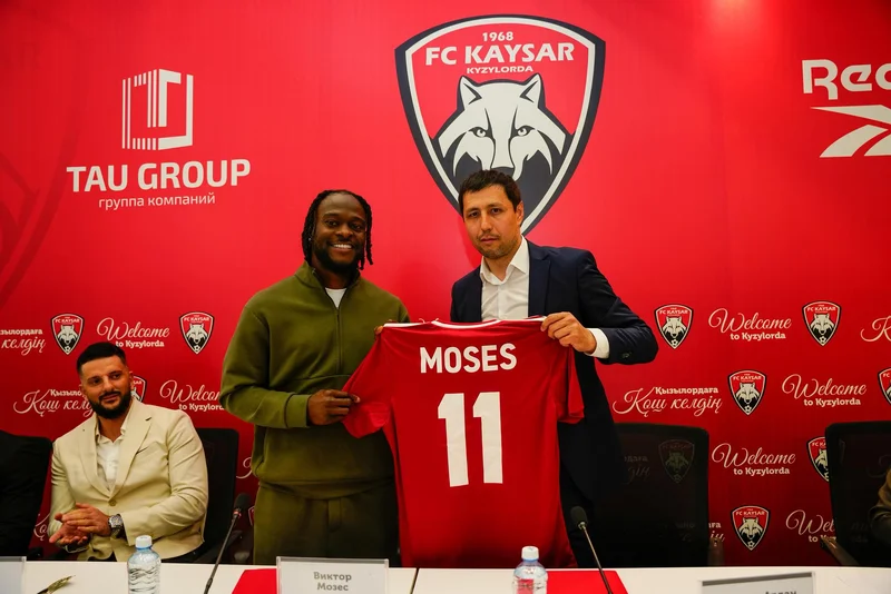FC Kaisar await arrivals of former Super Eagles forwards Victor Moses and Imoh Ezekiel