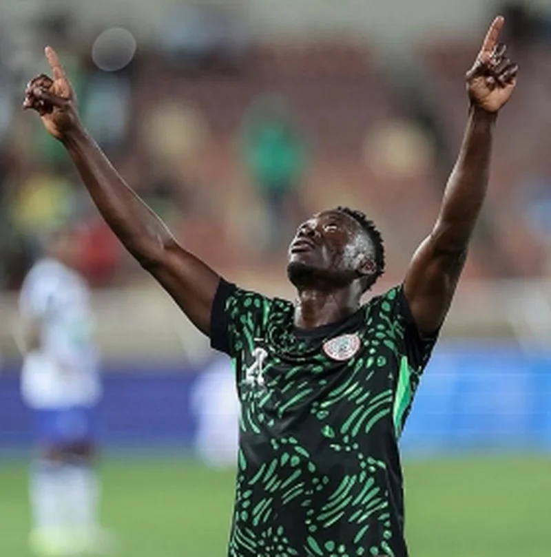 Super Eagles coach hails Akor Adams, reveals what happened in dressing room after win v Lesotho
